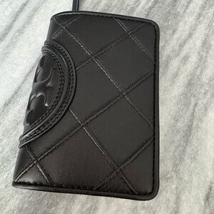 Tory Burch Black Bi-Fold Wallet